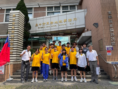 115.10.08 東勢高工至東勢地所尺規圖解與衛星定位操作戶外教學(5)